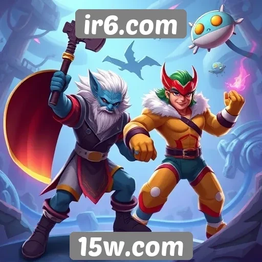 Jogos populares disponíveis no site ir6.com