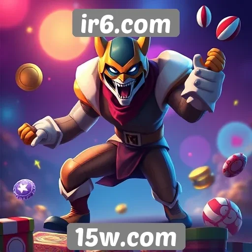 Variedade de jogos disponíveis no site ir6.com